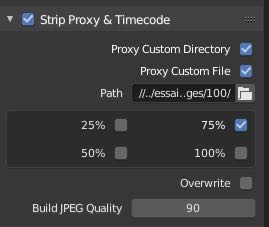 La fenêtre d'édition : video sequence editor