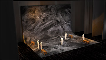 Maquette de la Scénographie du spectacle 